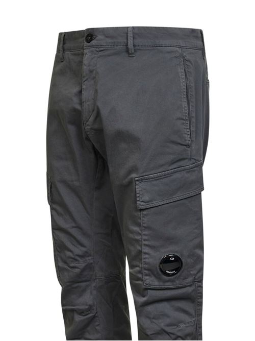 Pantalone uomo cargo stretch antracite CP COMPANY | 20CMPA134A005694G921